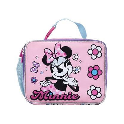 Disney Minnie Mouse Classic Insulated Character Lunchbox (Minnie Mouse Classic Pink)