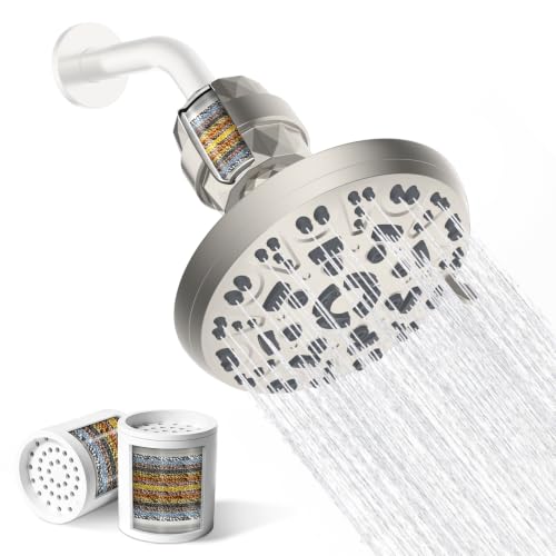 7'' Round High Pressure Filtered Rainfall Shower Head