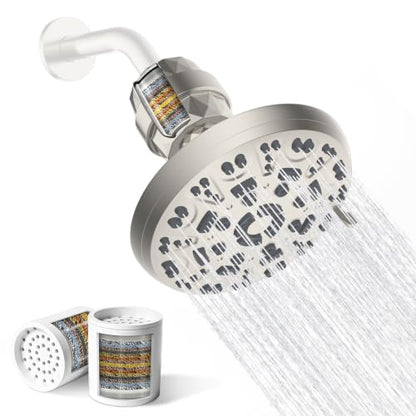 7'' Round High Pressure Filtered Rainfall Shower Head