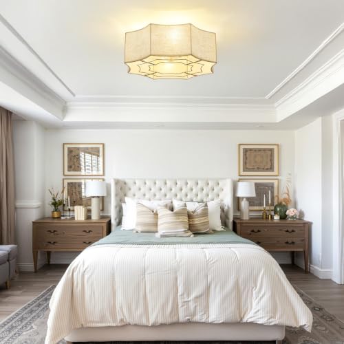 Boho Ceiling Fan with Light