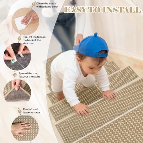 Stair Treads for Wooden Steps Non