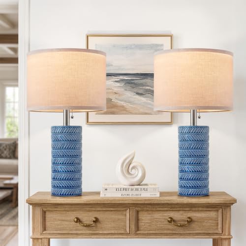Modern Ceramic Table Lamps Set of 2