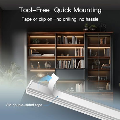 Under Cabinet LED Lighting Bars (Touch / Silver)