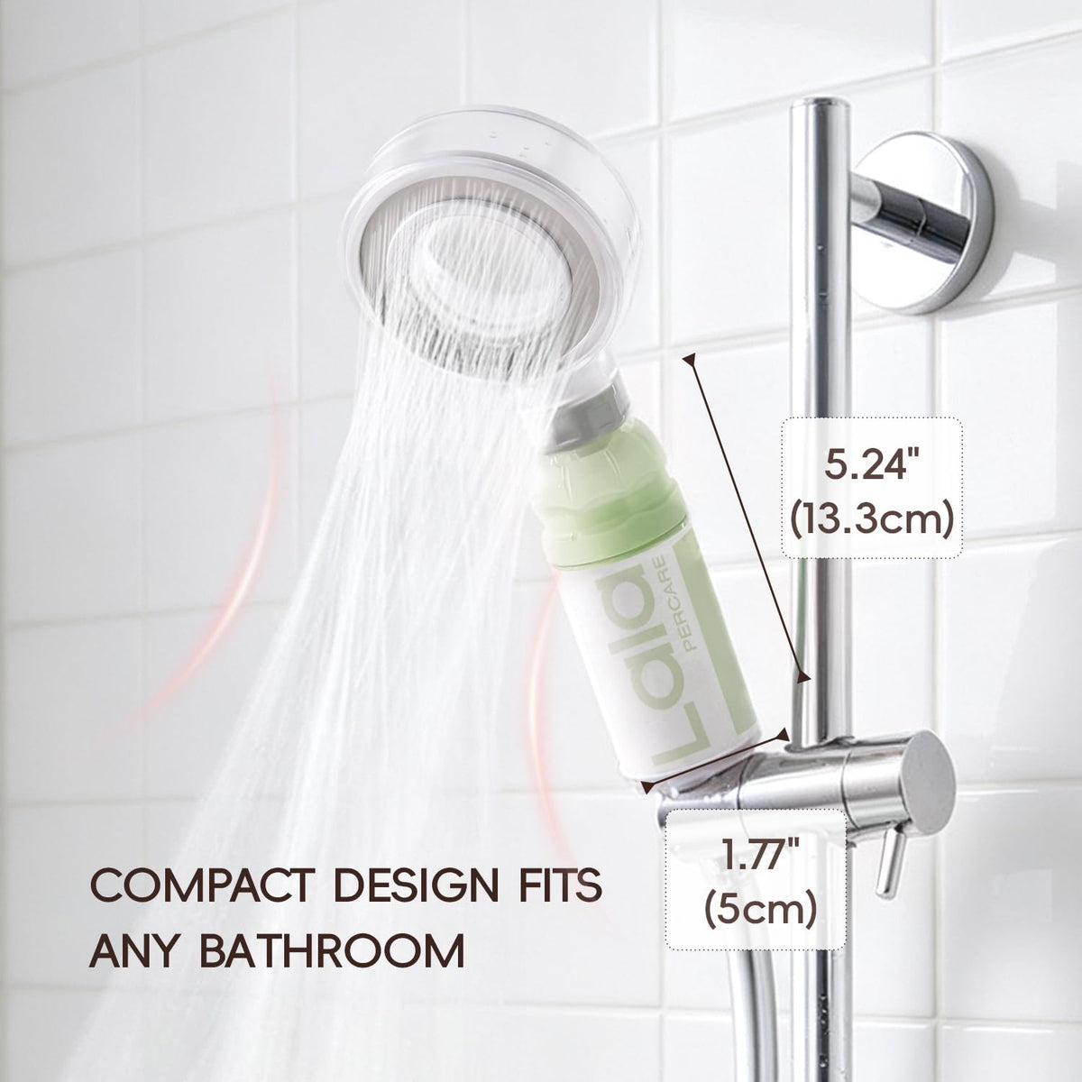 Korean 3-in-1 Aroma Filtering & Skin-Nourishing Shower Filter (Jasmine Rain)