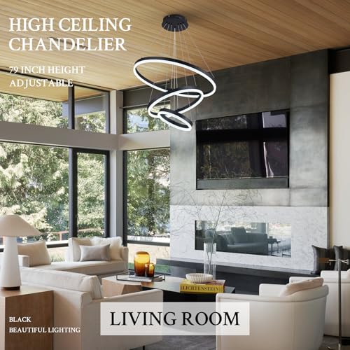 Modern Chandelier LED Dimmable LED Pendant Light for Dining Room Light Fixture