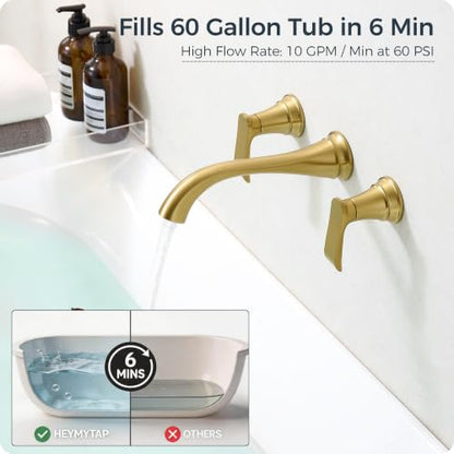 Wall Mount Tub Filler