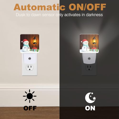 Night Lights Plug into Wall (Christmas C)