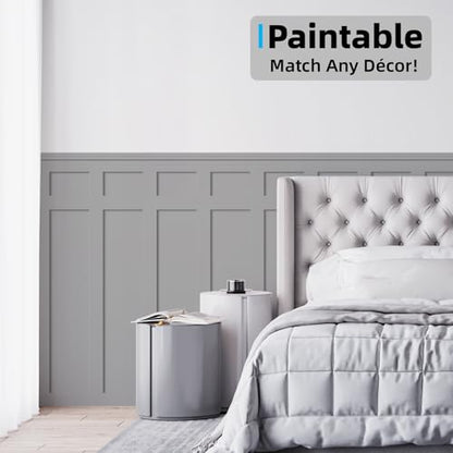 Premade Board and Batten Wainscoting Kit
