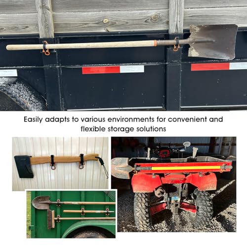 Shovel Holder Wall Mount for Truck & Trailer