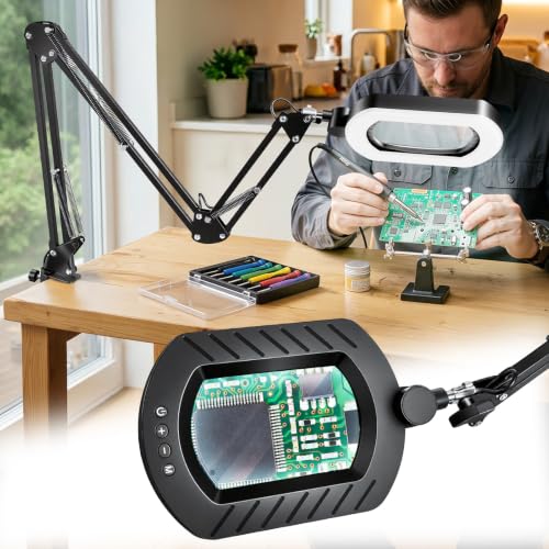 Magnifying Lamp with Light 12X