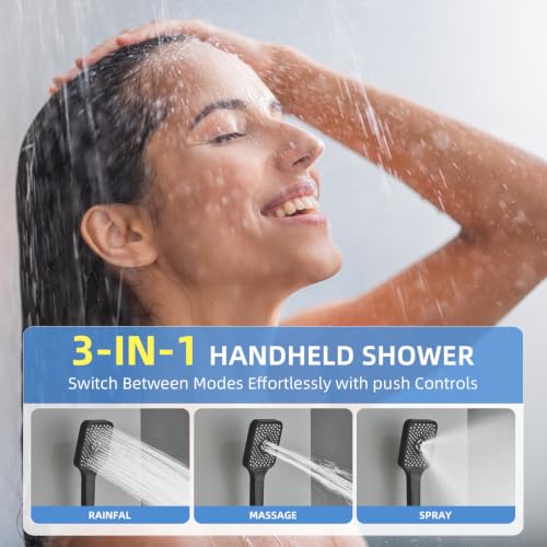 Shower Faucet Set With Handheld Shower Head