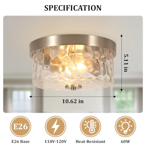 Mid Century Modern Flush Mount Ceiling Light