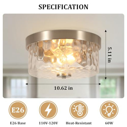 Mid Century Modern Flush Mount Ceiling Light