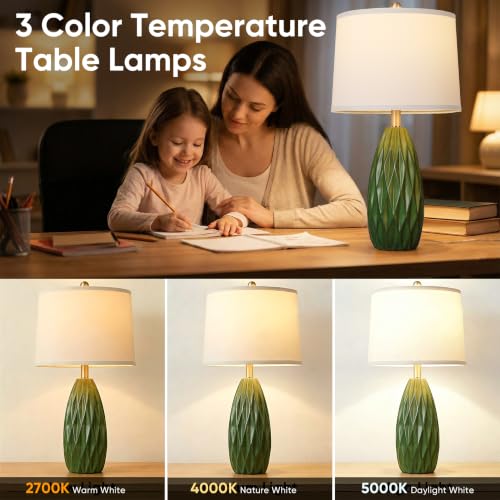 3 Color Temperature Table Lamps Set of 2