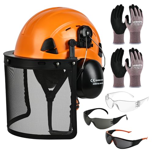 Chainsaw Helmet Kit with Face Shield