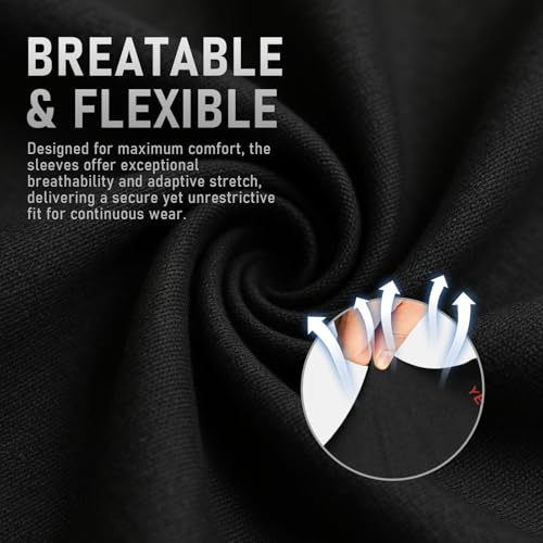 Welding Sleeves Heat&Flame Resistant Arm Protection Work Sleeves for Men and Women