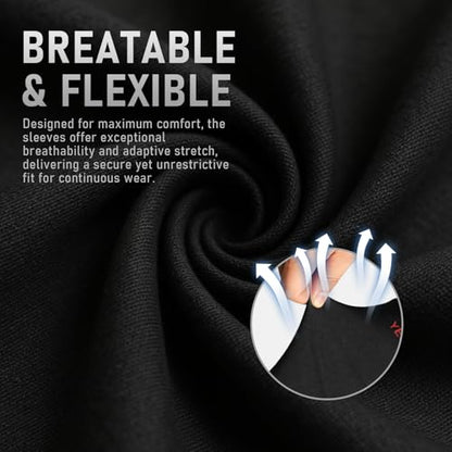 Welding Sleeves Heat&Flame Resistant Arm Protection Work Sleeves for Men and Women