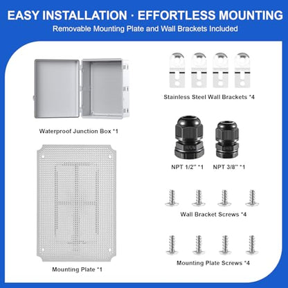 IP67 Waterproof Electrical Junction Box