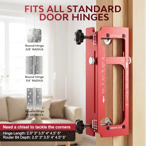 Door Hinge Jig & Door Lock Installation Kit