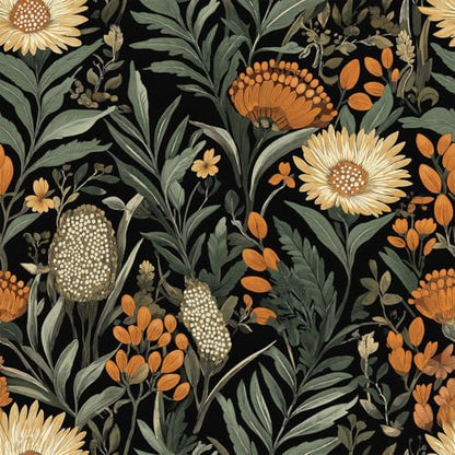 Peel and Stick Wallpaper Floral Wall Paper Modern Decorative Self Adhesive Removable Wallpaper