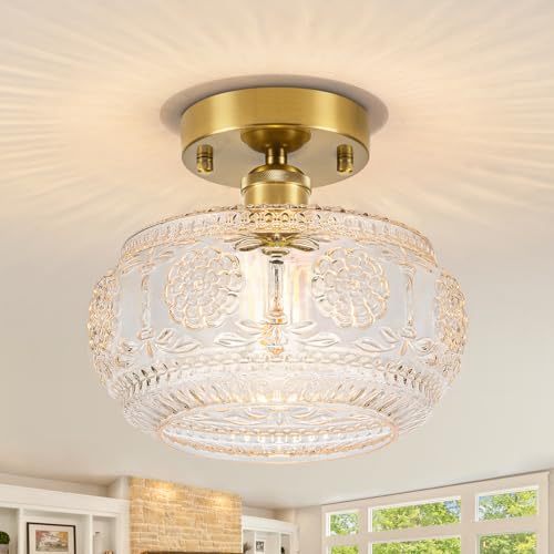 Semi Flush Mount Ceiling Light Fixture