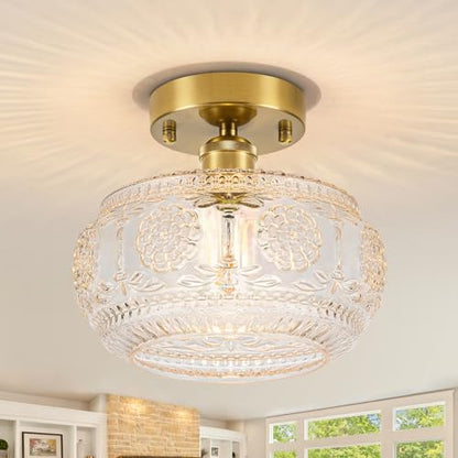 Semi Flush Mount Ceiling Light Fixture