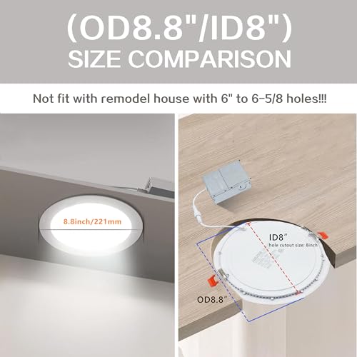 LED Recessed Light with Junction Box