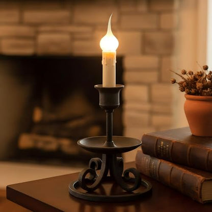 10 Pcs S11 Silicone Dipped Candle Light Bulbs