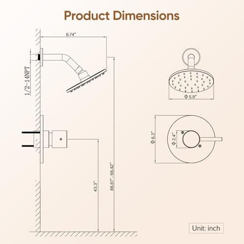 Shower Faucet Set