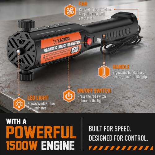 1500W Induction Heater Kit (Orange)