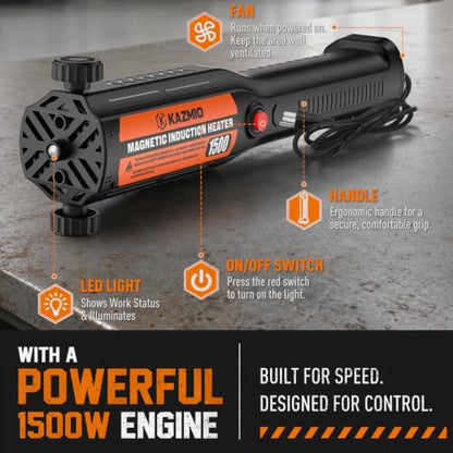 1500W Induction Heater Kit (Orange)