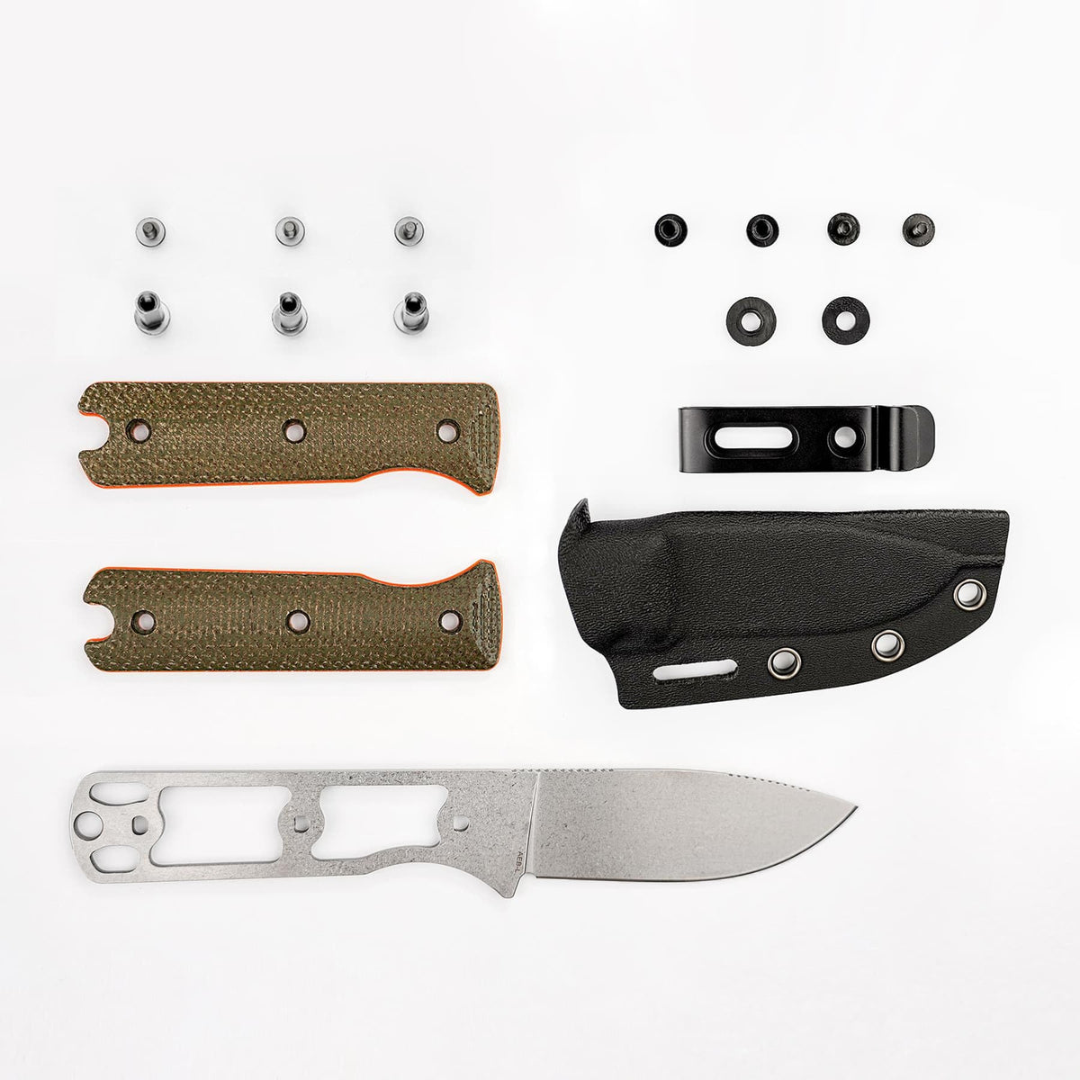 Vombat Fixed Blade Knife (Green)