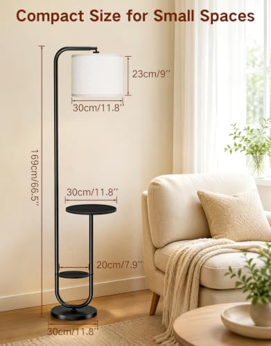 Floor Lamp with Table
