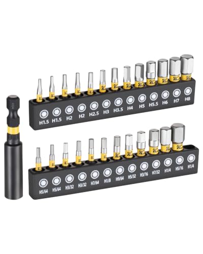 26pc Impact Hex Bit Set & 27pc Impact Torx Bit Set
