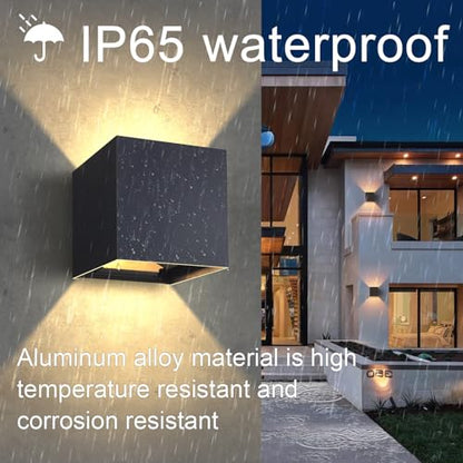 2 Pack LED Wall Sconces