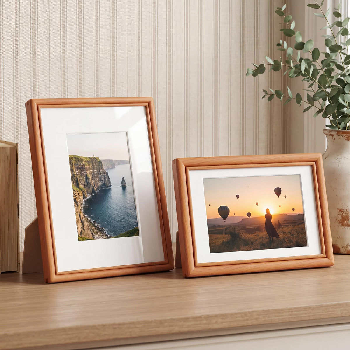 12x16 Picture Frame (Natural Solid Cherry / 12x16-1P)