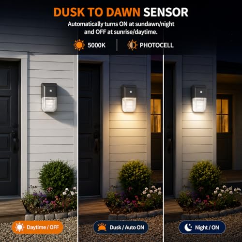 LED Wall Pack Light Dusk to Dawn