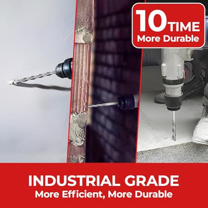 SDS Plus Rotary Hammer Drill Bit Set