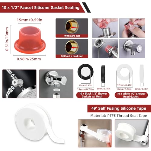 Plumbing Tool and Faucet Wrench Set