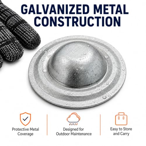 Galvanized Metal Roof Screw Caps