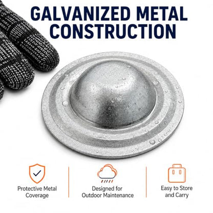 Galvanized Metal Roof Screw Caps