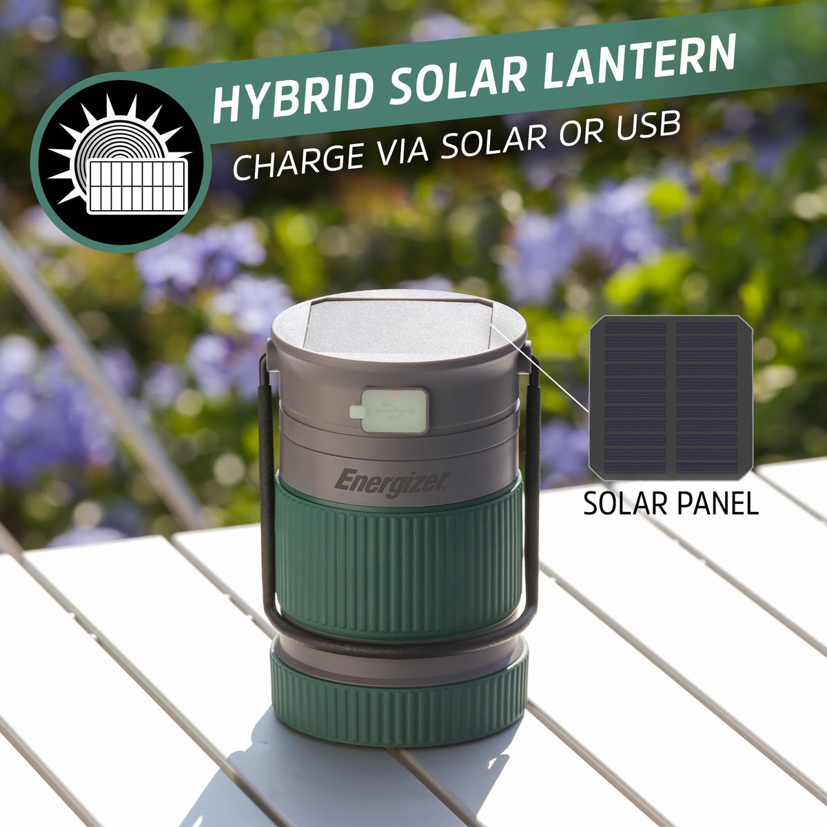 S 500 Hybrid Power Camping Lantern (1 Pack / 500 Lumens)