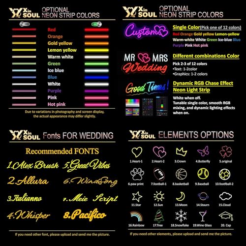 Custom Name Symbol & Logo Neon Light