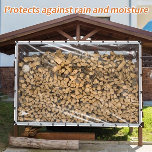 Clear Tarps with Grommets