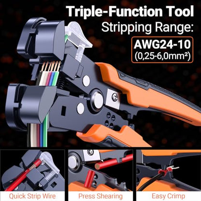 6 PCS Crimping Tool Set