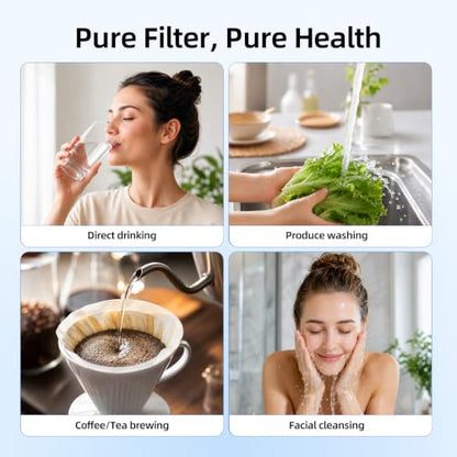 Water Filter for Sink Faucet Replacement Set