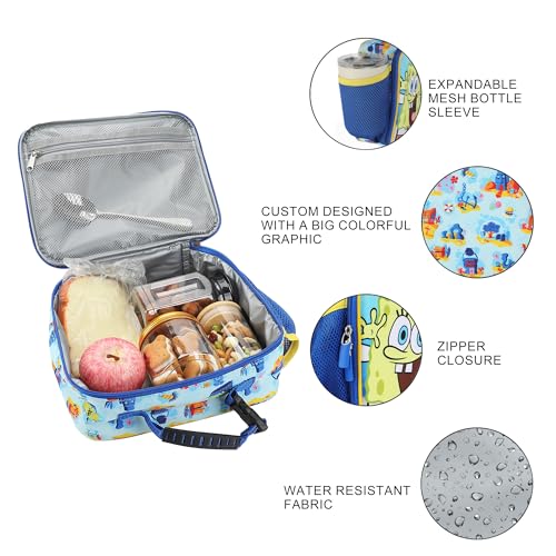 SpongeBob SquarePants Good Vibes Only Insulated Lunch Kit (SpongeBob Good Vibes Only)