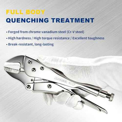 Curved Jaw Locking Pliers 7 (7-Inch)