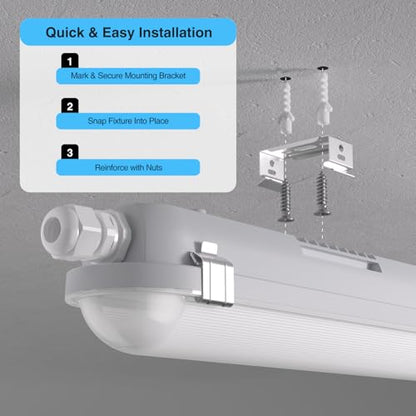 Vapor Tight LED Light Fixture