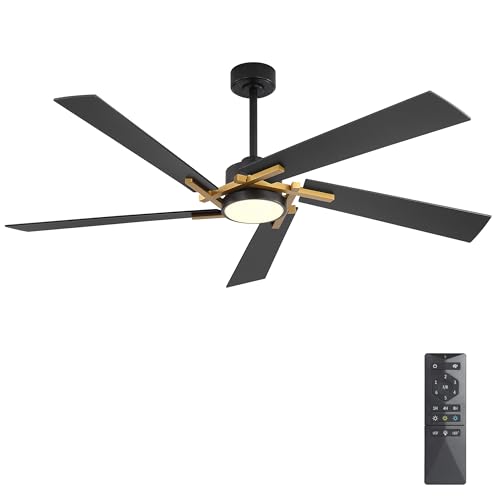 64 Inch Ceiling Fan with Light and Remote